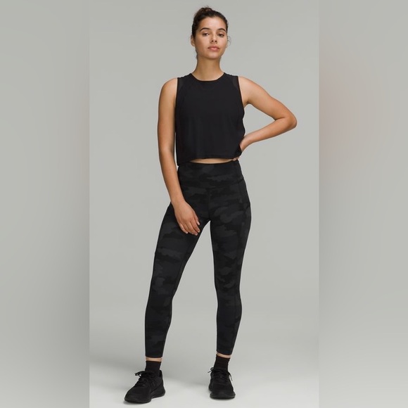 Lululemon Fast and Free High Rise Tight Camo 28” - Picture 1 of 8